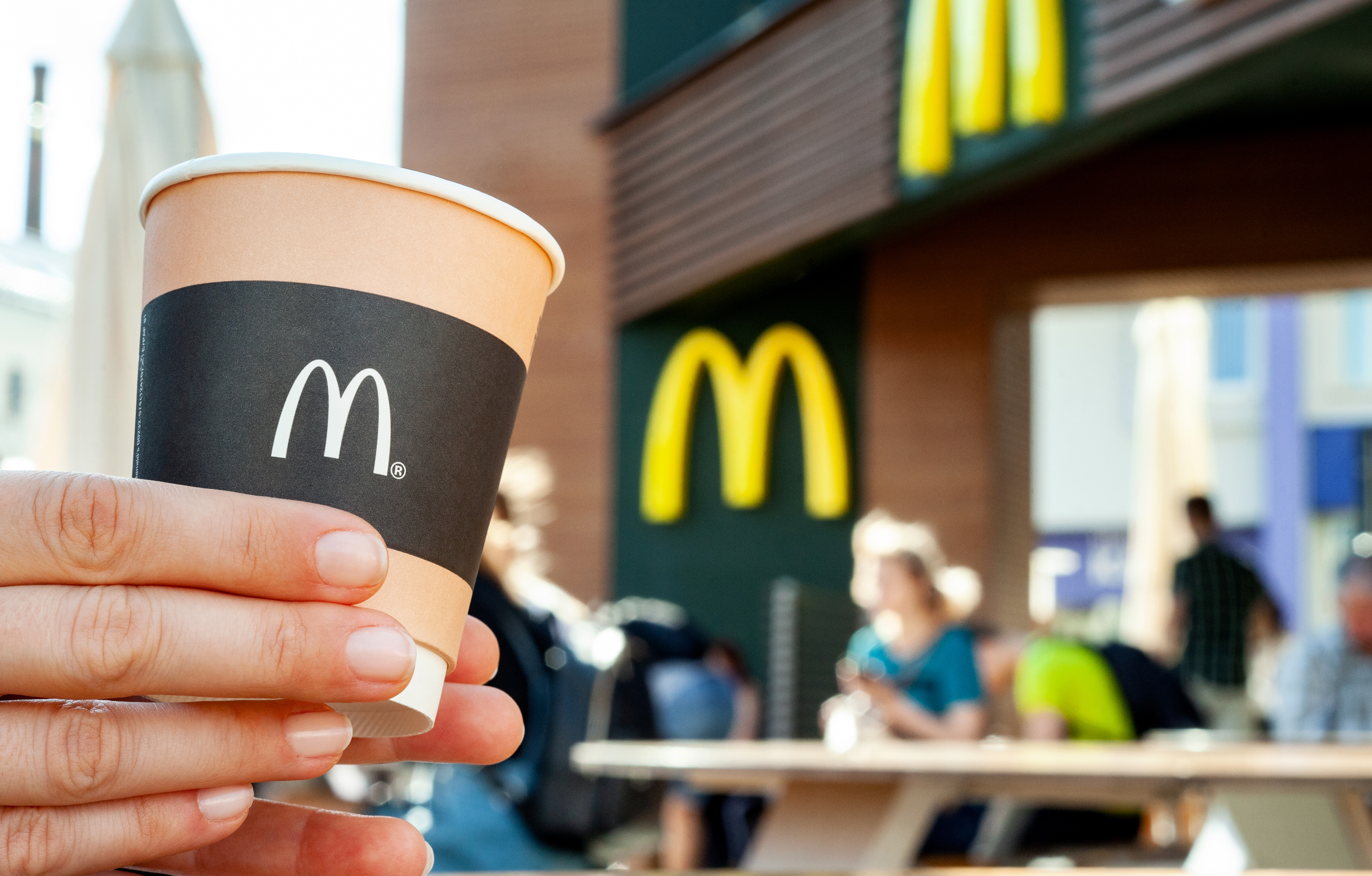 McDonalds Coffee cup